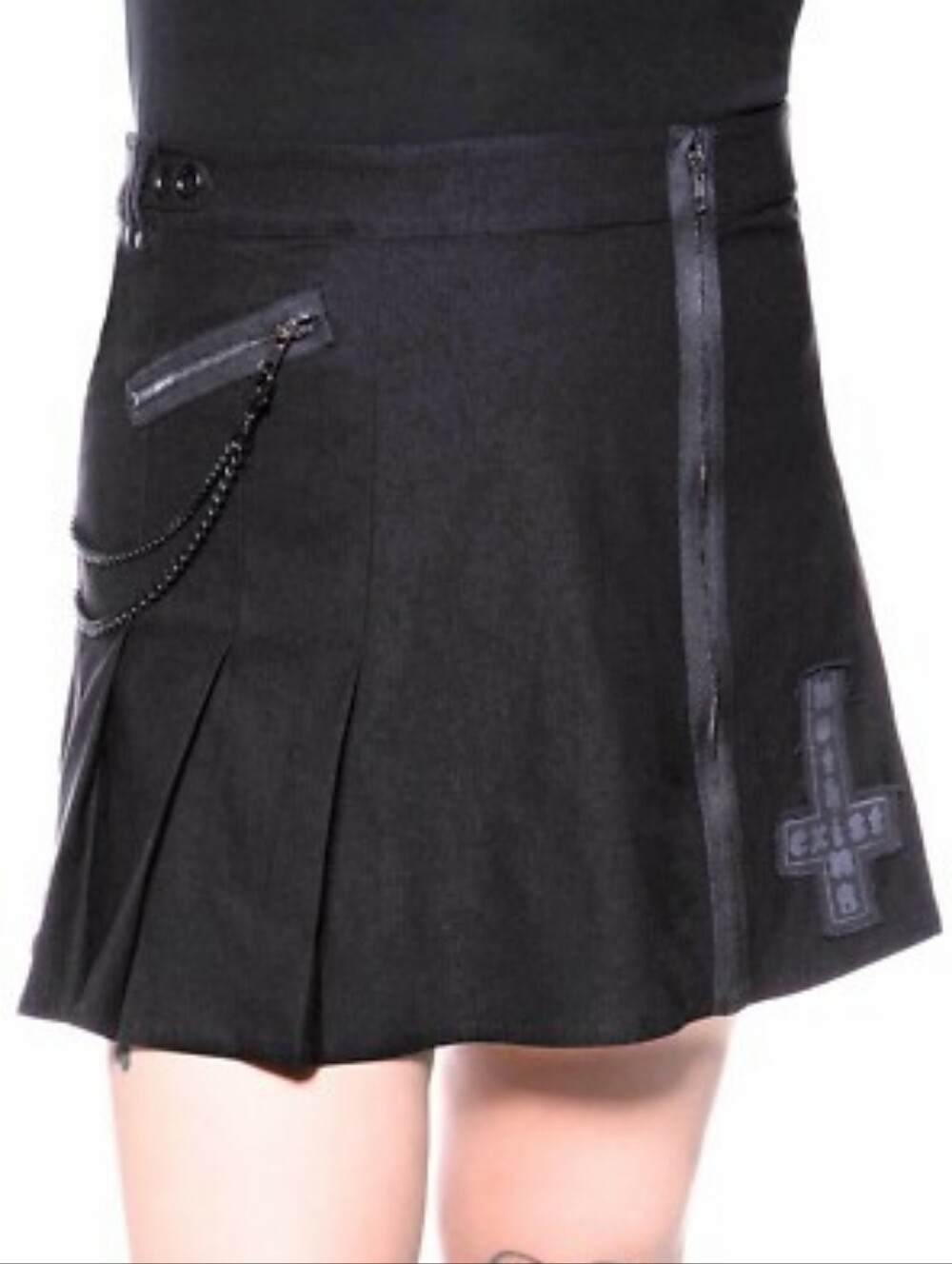 Women's Killstar Calling Alice Mini Skirt Plus Size 4XL NWT US Size 18